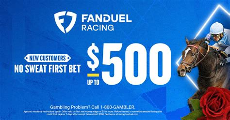 FanDuel Racing Review 2024: $500 No Sweat First Bet.